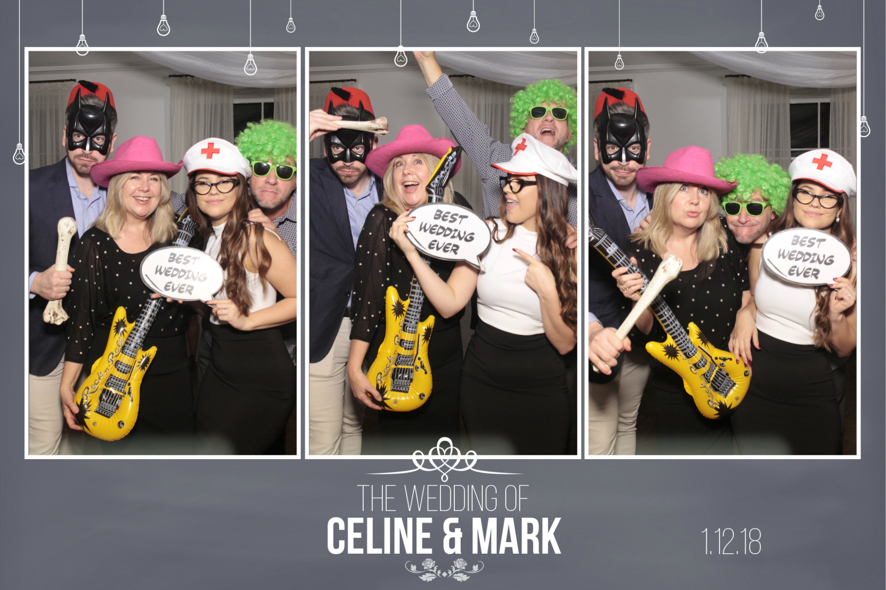 Mark and Celine's Wedding | View more photos from the event at gallery.myphotoboothexperience.co.uk/u/MyPhotoBoothExperienceLtd/Mark-and-Celines-Wedding